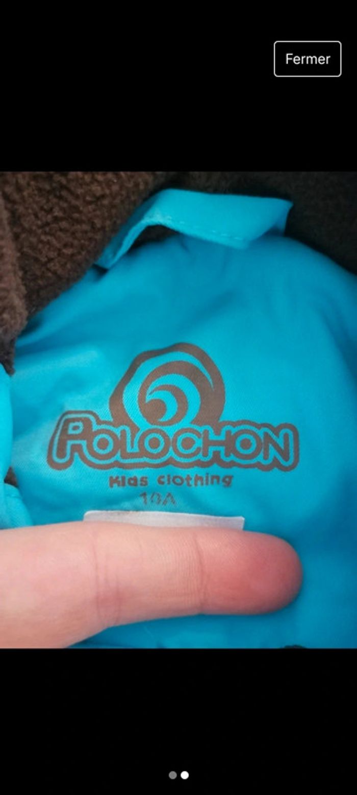 Blouson polochon taille 10 ans - photo numéro 2