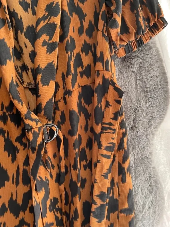 robe casual Noisy May orange taille S - photo numéro 2