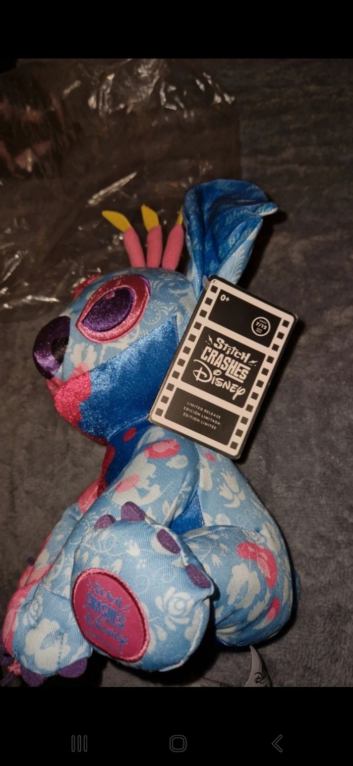 Peluche Stitch 7/12 Disney Neuf - photo numéro 5