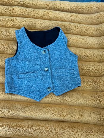 Gilet sans manche gris