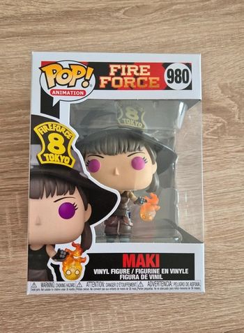Figurine Funko Pop Fire Force 980 Maki