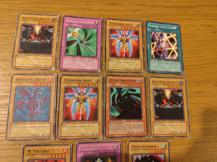 Lot 14 cartes anciennes Yu-Gi-Oh SDP Serviteur du Pharaon édition 1 - photo numéro 3