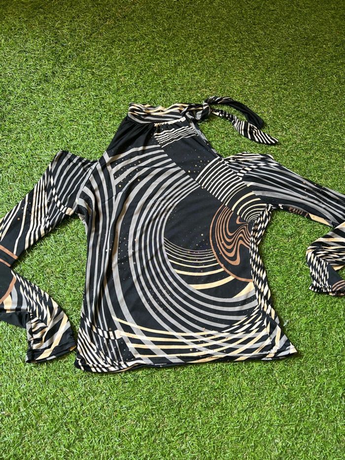 Haut t-shirt épaules nues femme taille 36/38 - photo numéro 3