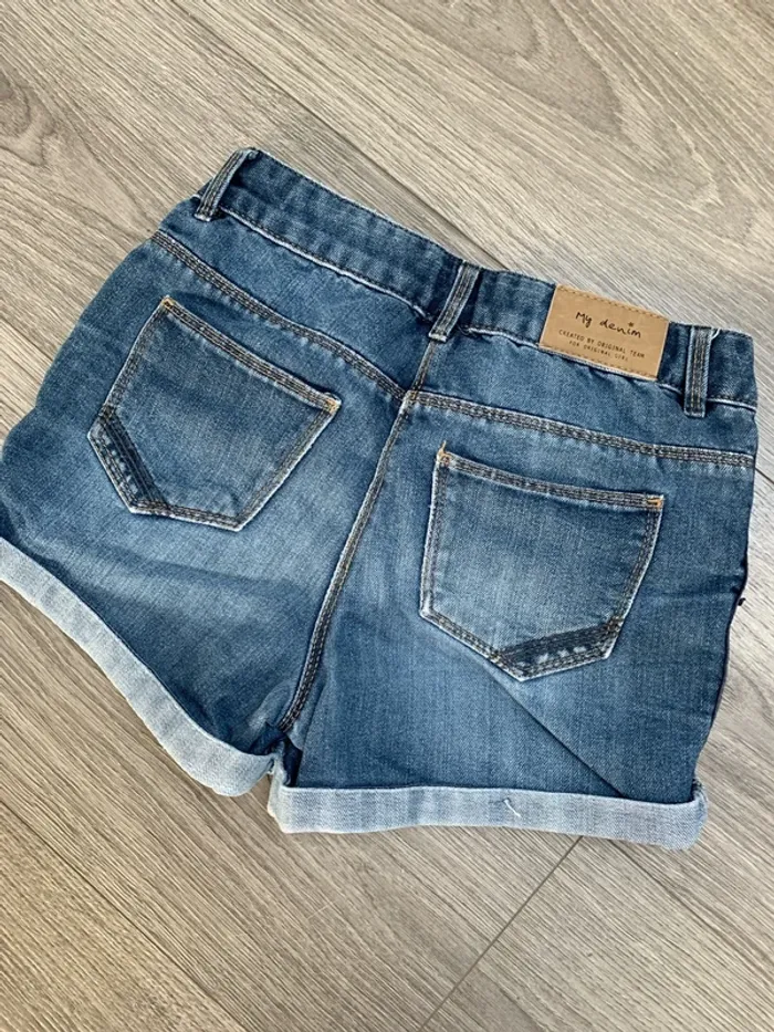 Short en jean TAO 10ans - photo numéro 3