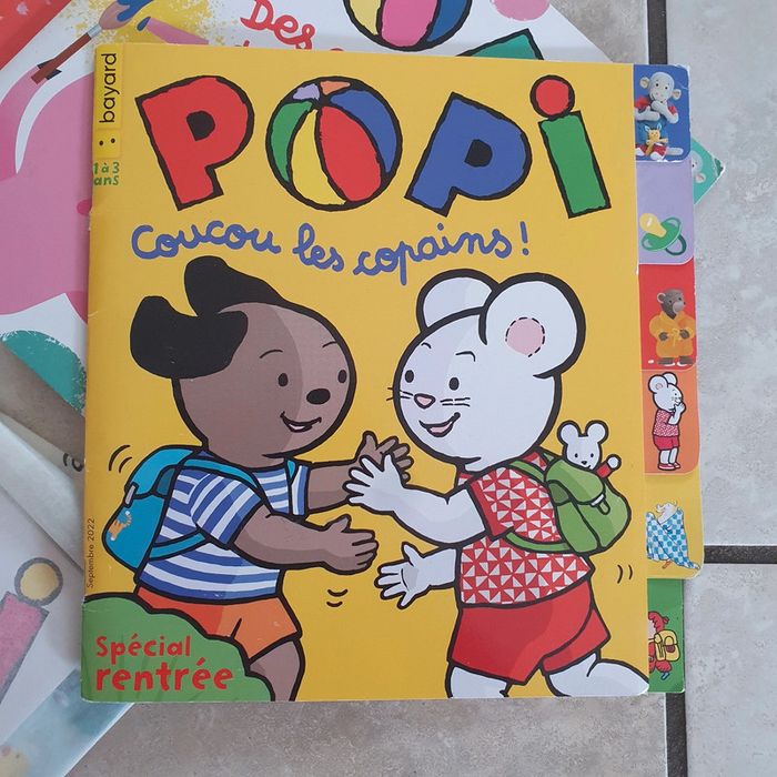 Lot de 16 magazines mensuel Popi, petit ours brun - photo numéro 6