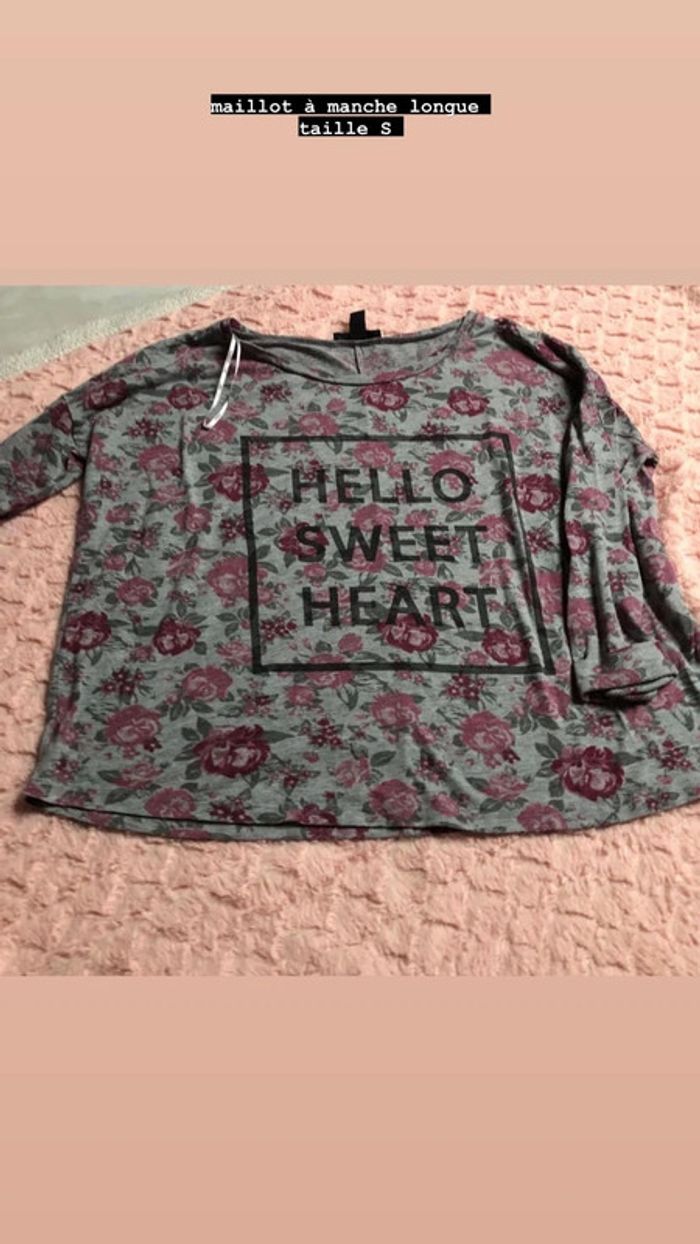 T-shirt à manche longue