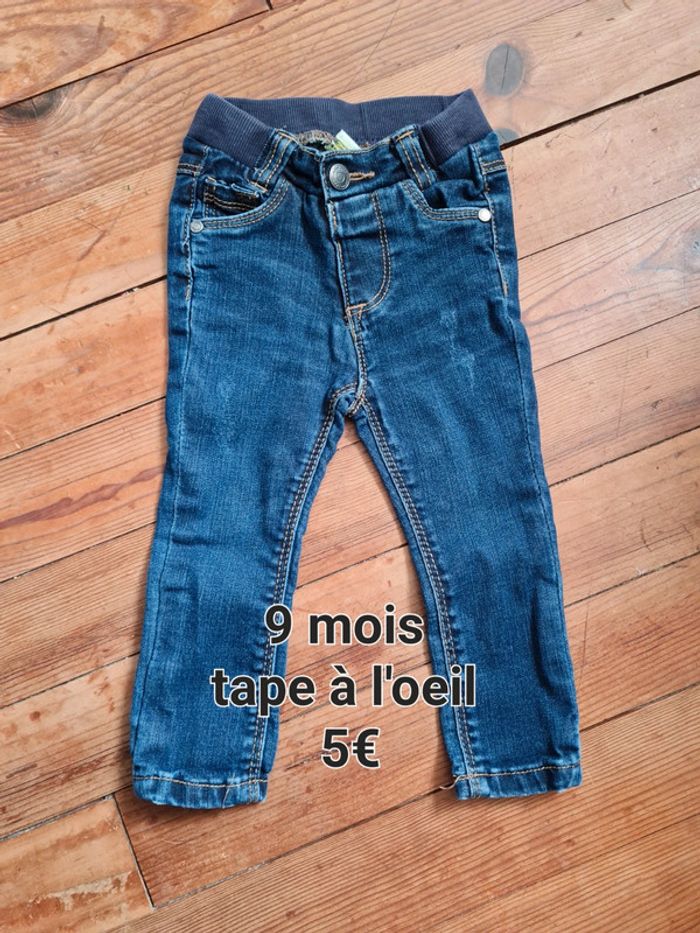 Jeans tape à l'œil taille 9 mois