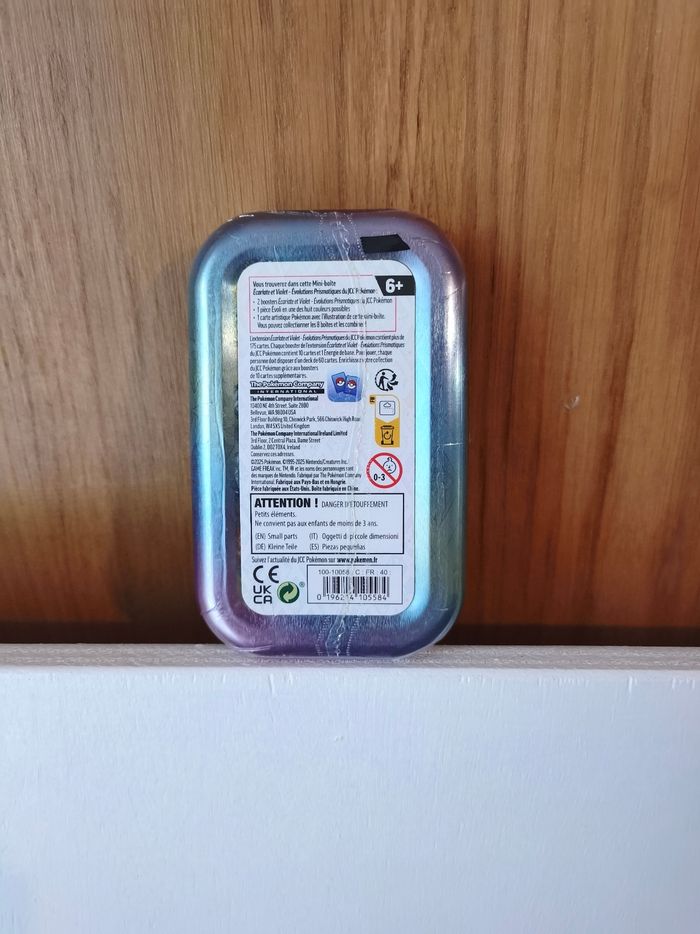 Pokémon mini tins Pyroli ev8.5 évolutions prismatiques - photo numéro 2