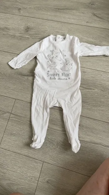 Pyjama léger lune étoile