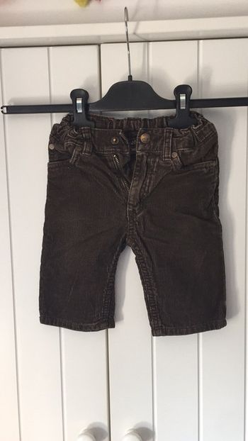 Pantalon côtelé