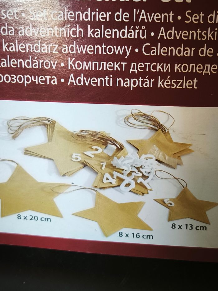 Kit de DIY pour créer un calendrier de l'avent - photo numéro 3