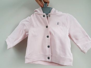Gilet à capuche Obaïbi 3 mois neuf