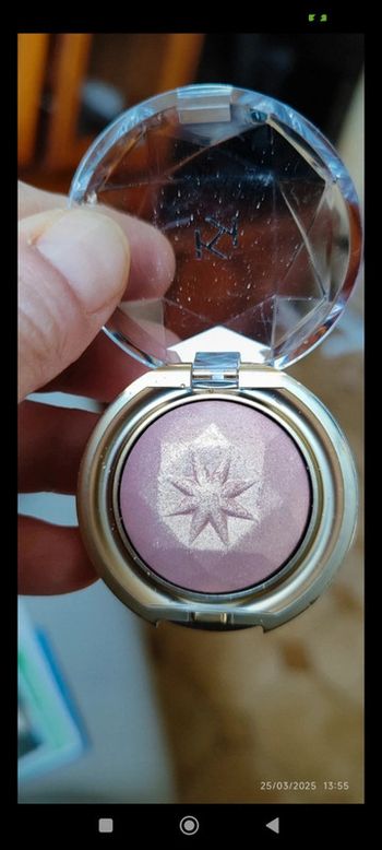 Kiko Holiday Gems Infinite Sparkle Eyeshadow Teinte 02 Coral Duochrome Rose Gold