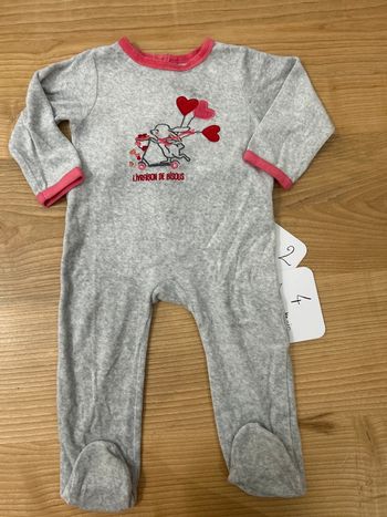 Pyjama velours