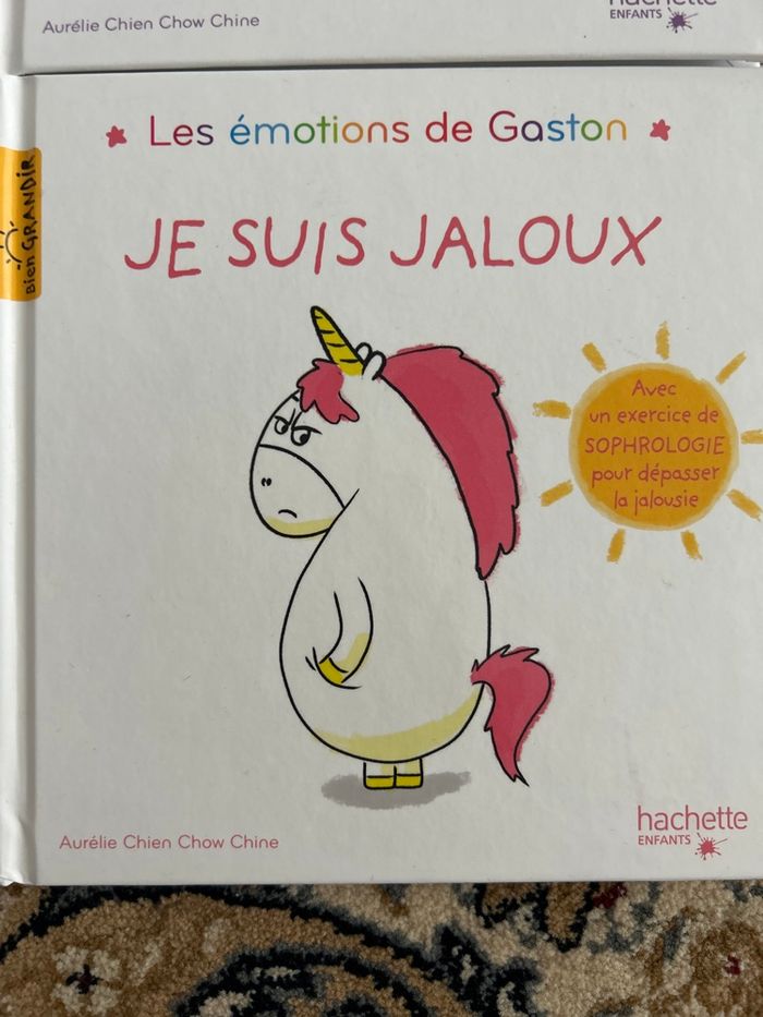 Lot de 4 livres Les Émotions de Gaston - photo numéro 5