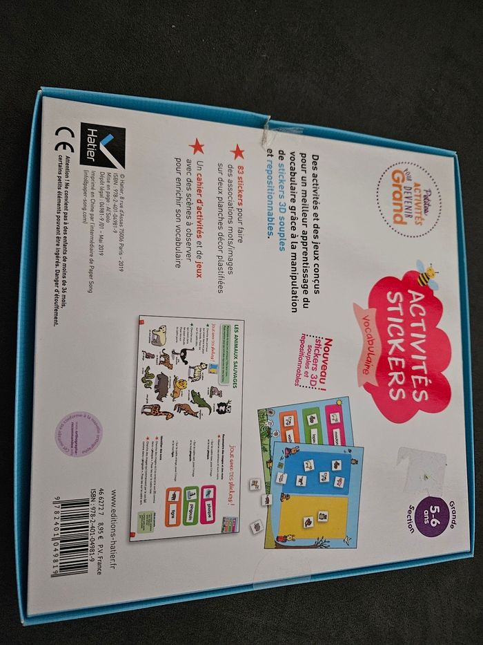 Activités stickers vocabulaire - photo numéro 2