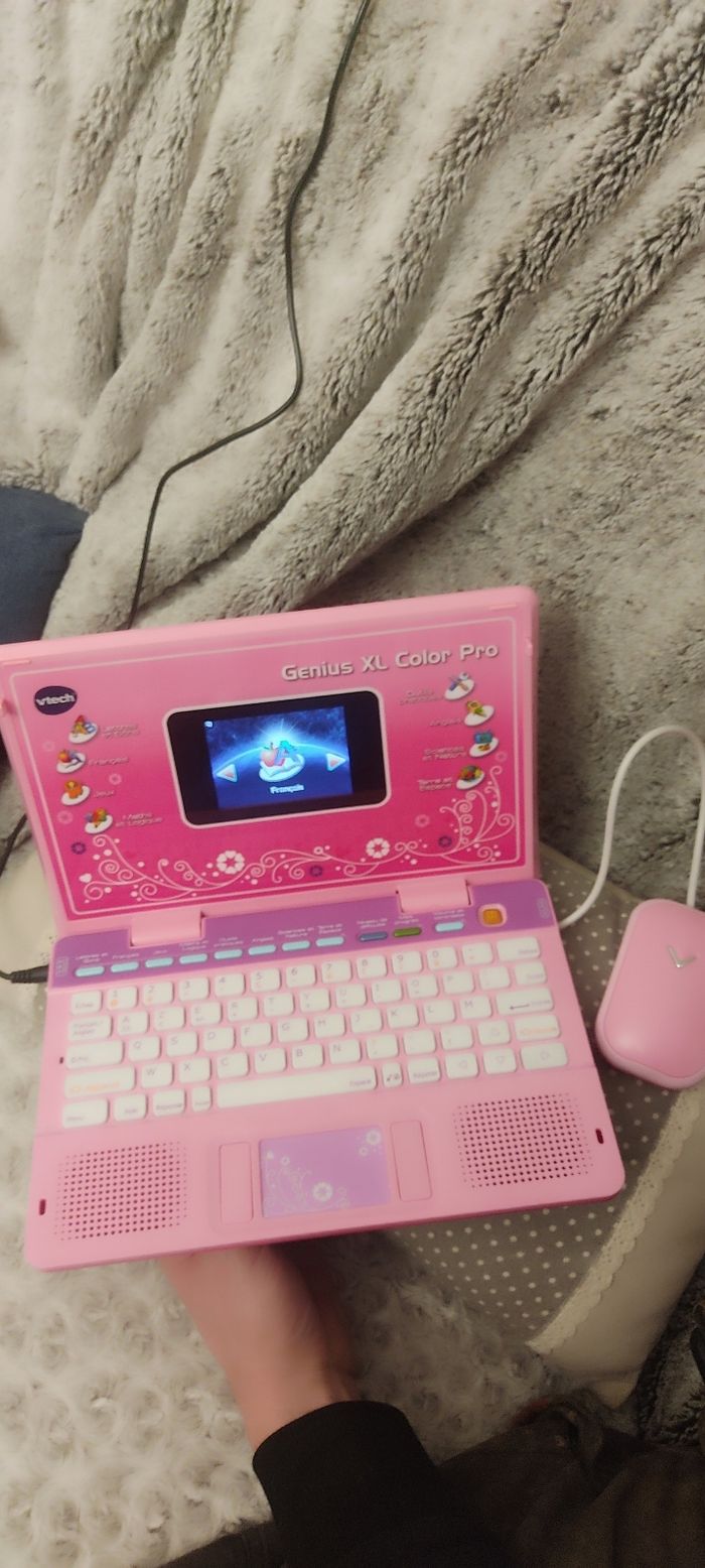Ordinateur rose VTech - photo numéro 2