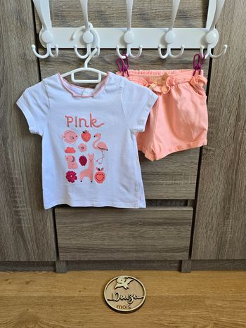 Vêtement Bébé Fille - Ensemble été - Obaibi / Tape à l’oeil - 12 mois 74 cm