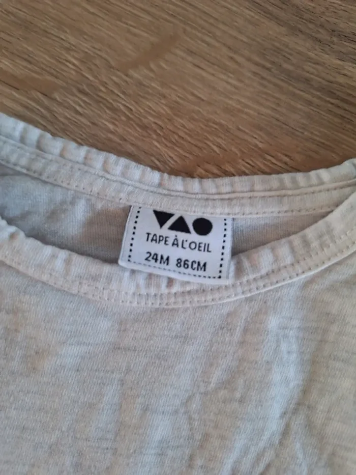 Tshirt tao 24mois - photo numéro 2