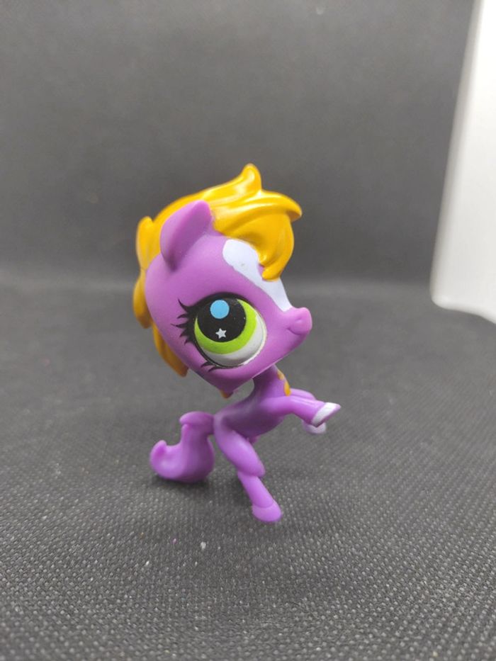 my Littlest Petshop LPS horse cheval 2840 #geektradelpscheval