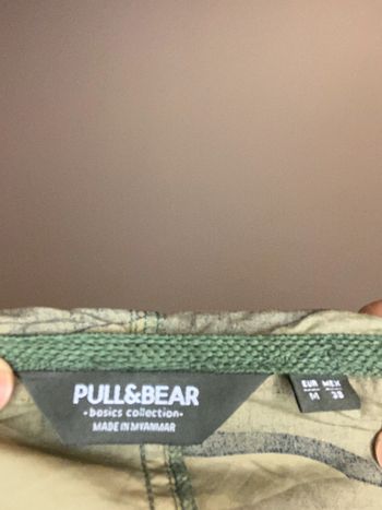 Veste kaki Pull and bear
