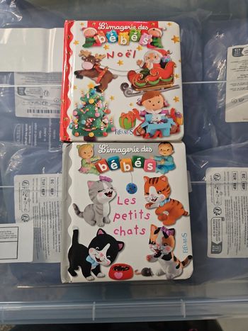 Lot de 2 livres l'imagerie des bébés