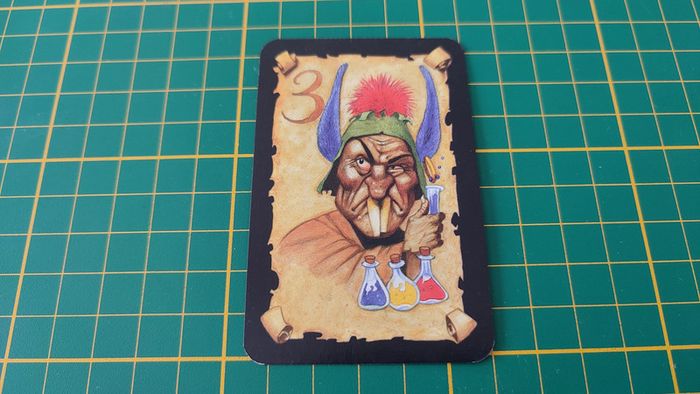 Carte sortilège Pagaille niveau 3 pièce détachée jeu de société Elixir éditions Asmodée #B76 - photo numéro 2