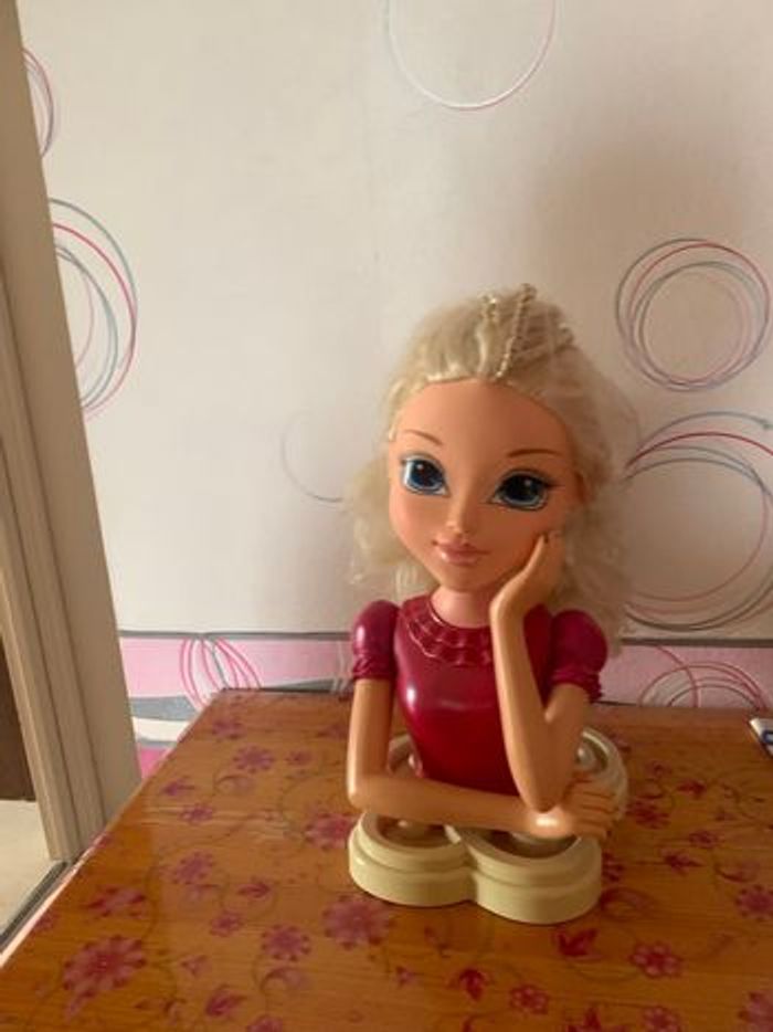 Vend tête de poupée à coiffer - photo numéro 5