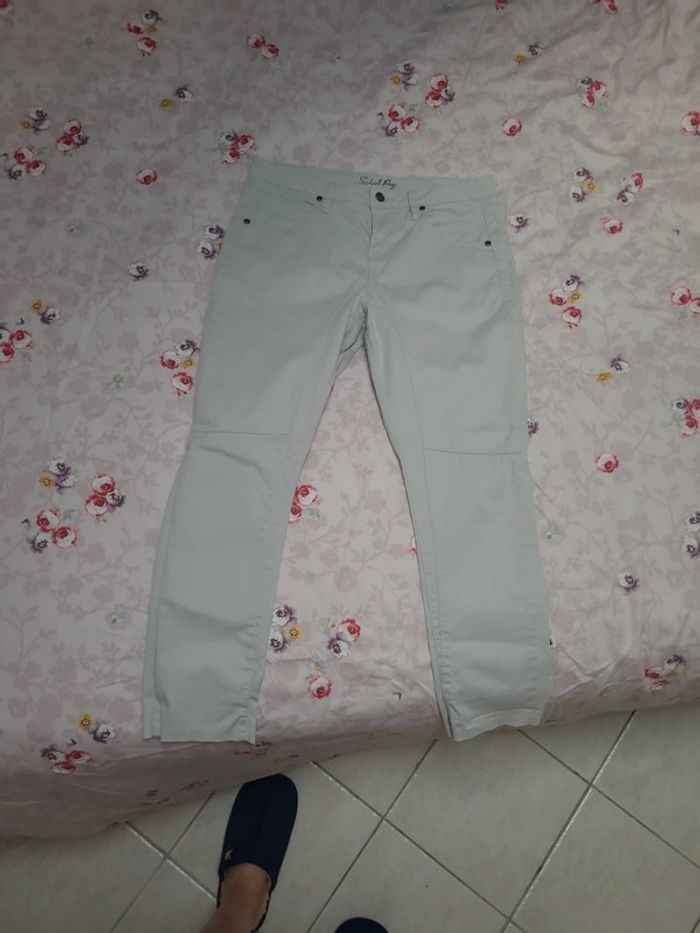 Pantalon school rag gris souris