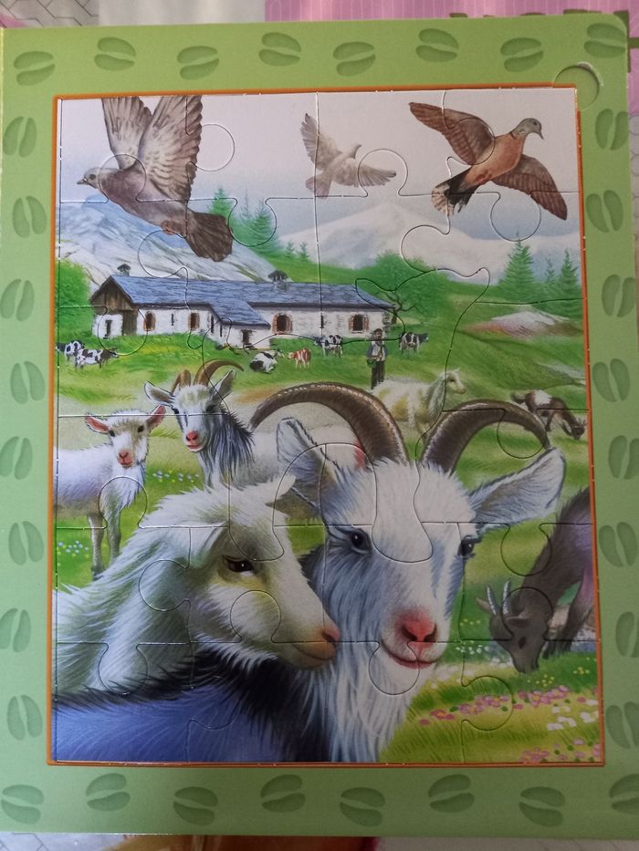 Livre- 8 puzzles  A la ferme - photo numéro 5