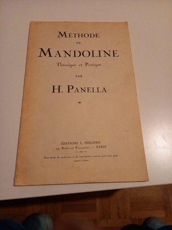 Rare . Méthode de mandoline panella