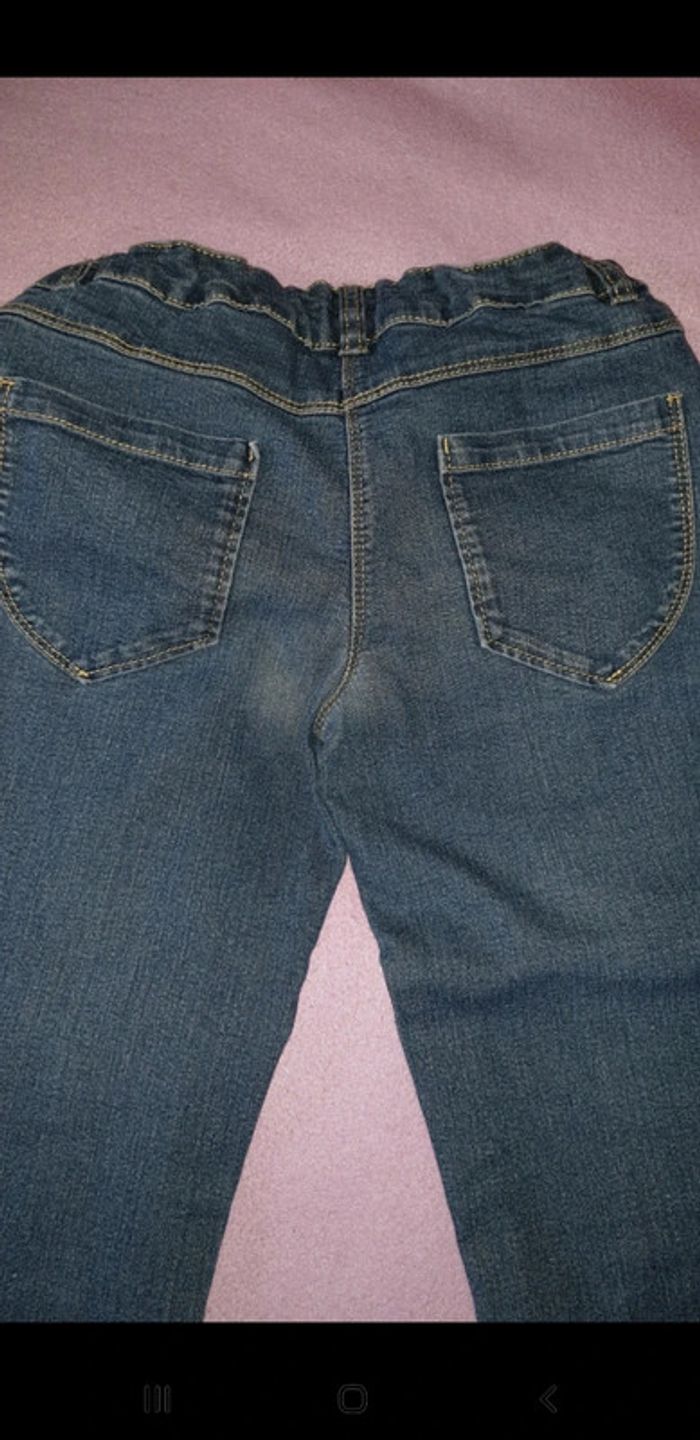 Jeans fille slim fit 12 ans kiabi - photo numéro 3