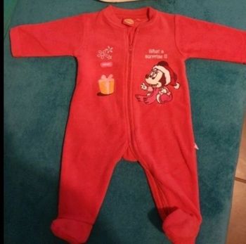 Pyjama disney noel minnie 3mois