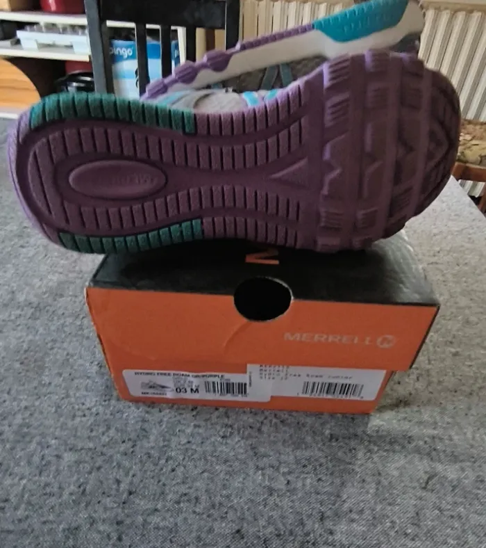 Baskets Merrell, barefoot, Comme neuve, Pointure 34 - photo numéro 6