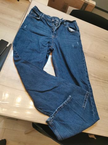 Jean large taille haute taille 40