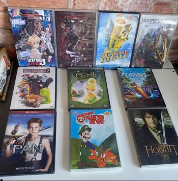 Lot de 10 dvd