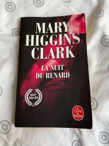 Livre la nuit du renard Mary Higgins Clark