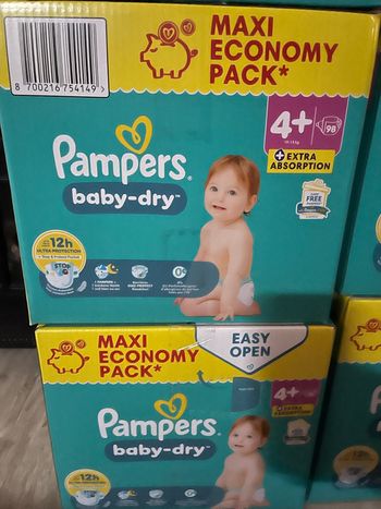 Couches bébé Pampers 