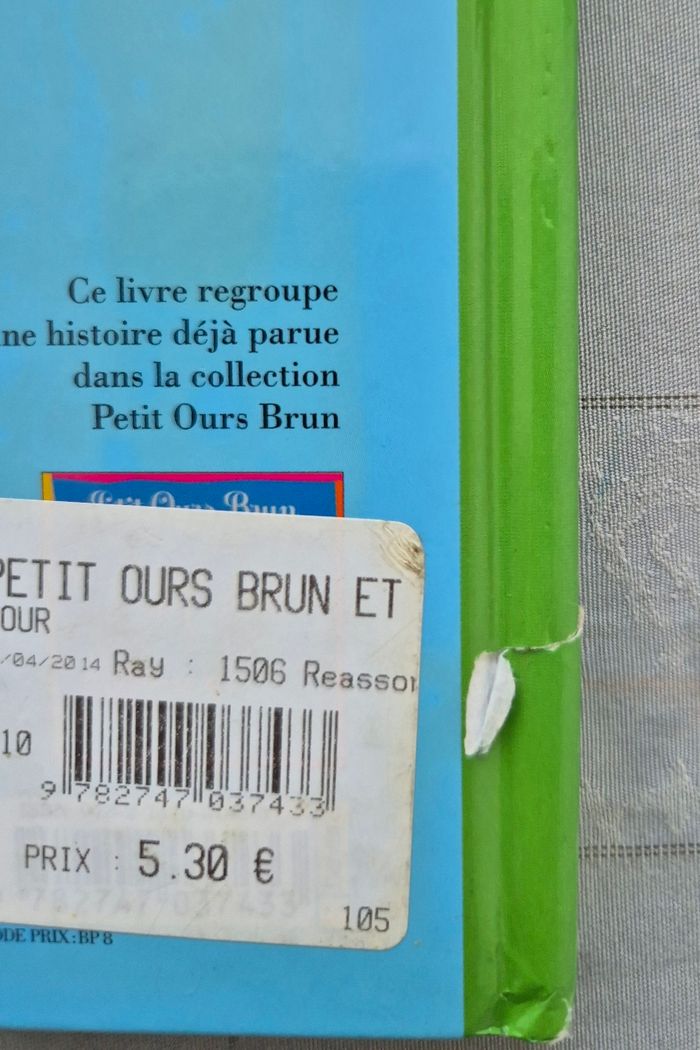 3 livres petit ours brun - photo numéro 6