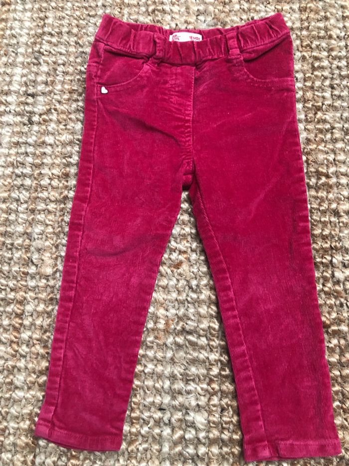 Pantalon velours 18 mois