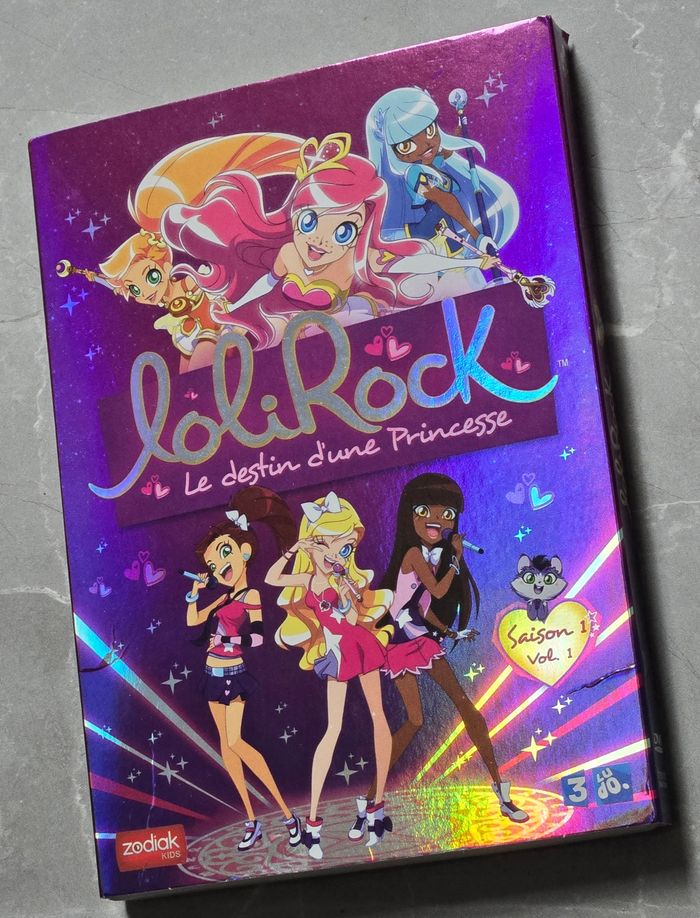 LoliRock Saison 1 Vol 1 (Le Destin d'une Princesse) Dvd d'occasion en très bon état comme neuf