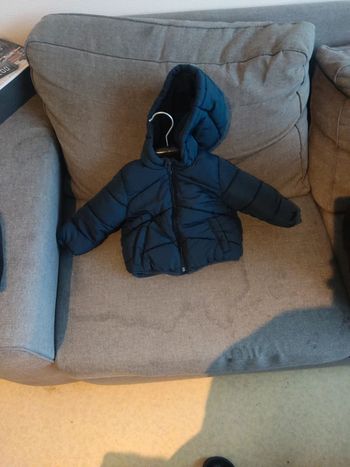 Manteau Kiabi bleu