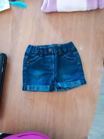 Short kiabi 18mois fille