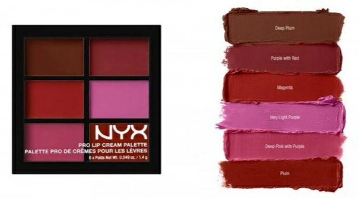 NYX palette pro de crèmes pour les lèvres - photo numéro 3