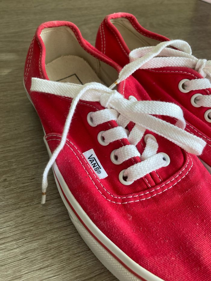 Vans rouge - photo numéro 2