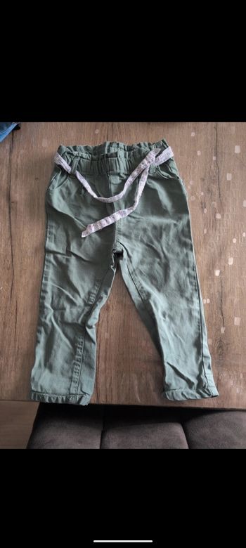 Pantalon mots enfants 18 mois