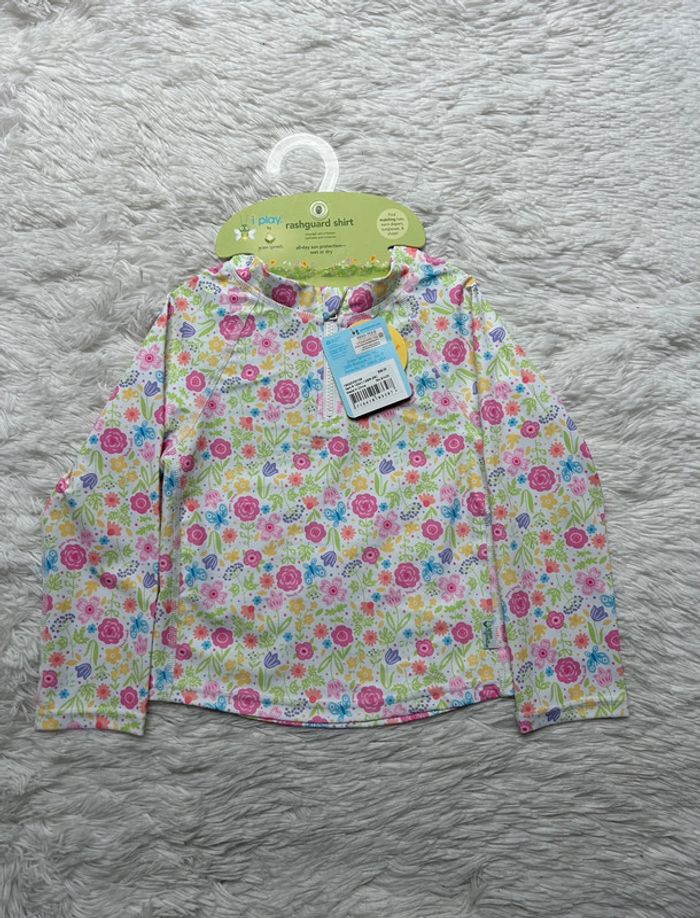 Teeshirt / maillot anti UV Green Sprouts