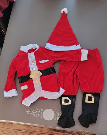 Costume de Noël enfant (4-6 ans) - Neuf