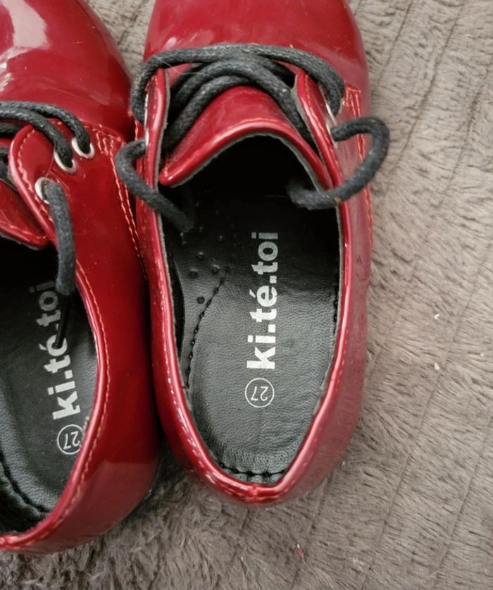 Chaussures vernis rouge 27 - photo numéro 8