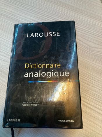 Dictionnaire analogique français